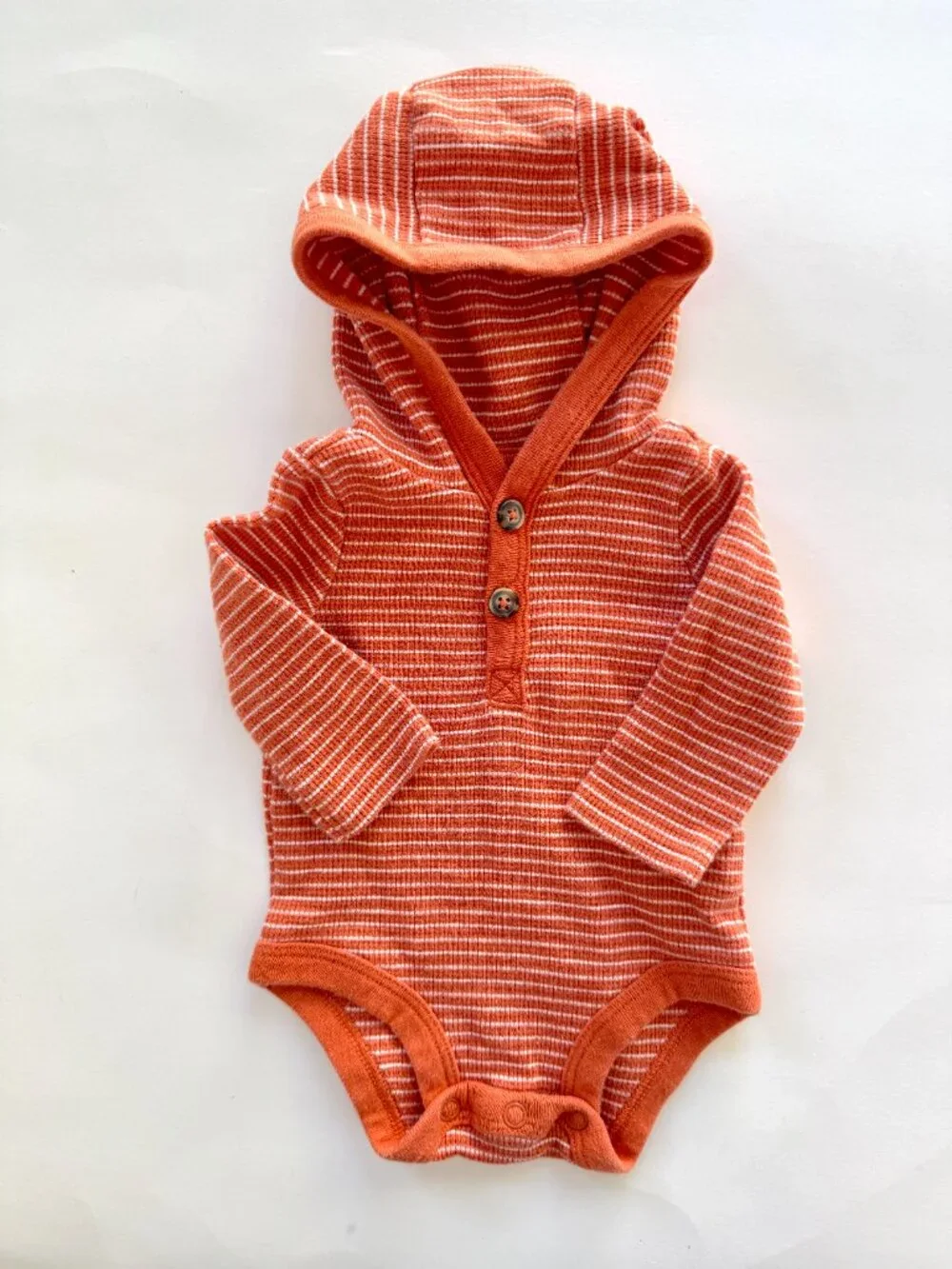 Carter's Newborn Boy Romper & Hoodie Bodysuit Set